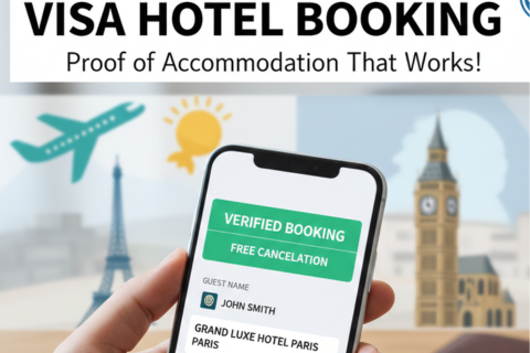 Way to Get a Verifiable Dummy Hotel Booking for Visa Applications