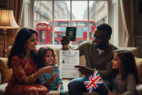 Who can live permanently in the UK